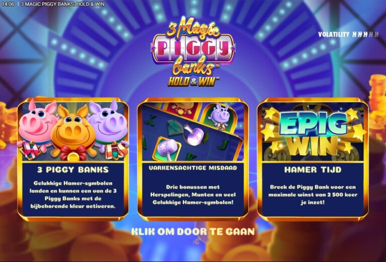 Screenshot 1 van 3 Magic Piggy Banks